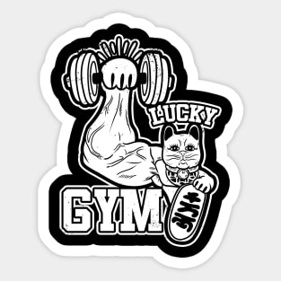 Lucky Gym White Version Sticker
